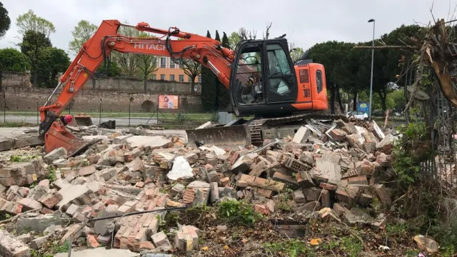 Lavori in corso ex area Fox