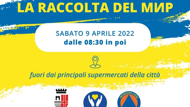 Spesa solidale a favore della comunità ucraina