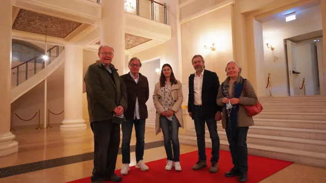 Visita alla città di Rimini da parte di 2 ex ministri svedesi