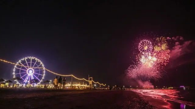fuochi artificiali notte rosa