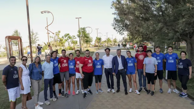 Cusb si allena al Parco del Mare