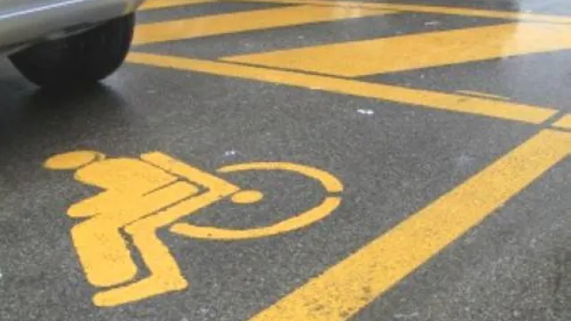 Parcheggio riservato ai disabili