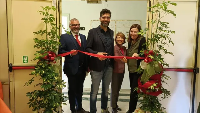 taglio nastro centro diurno valloni