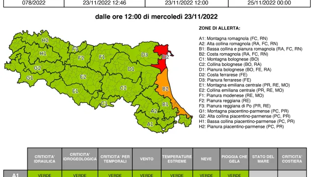 Allerta meteo n. 78-1