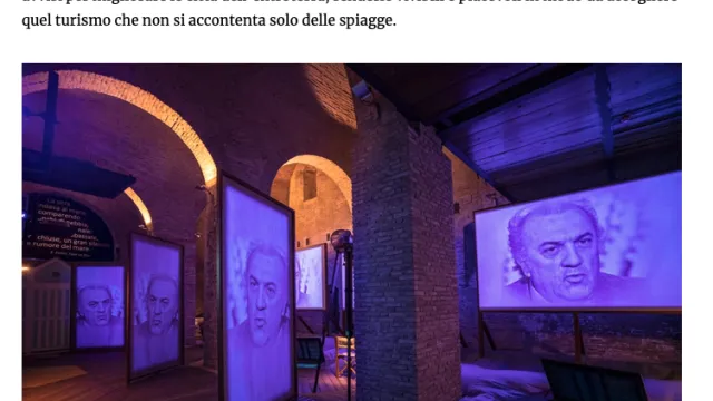 schermata Artribune Travel