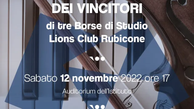 borse di studio offerte dal Lions Club Rubicone