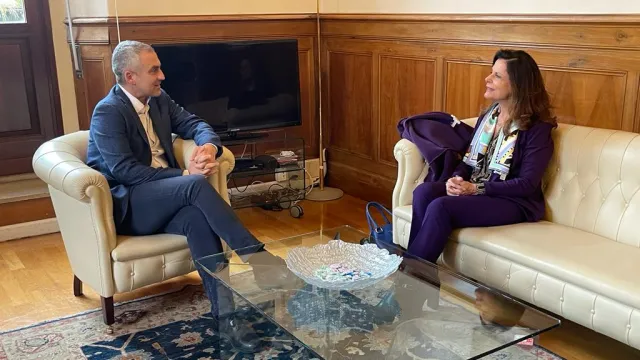 l’incontro tra il sindaco Jamil Sadegholvaad e il nuovo Prefetto di Rimini Rosa Maria Padovano