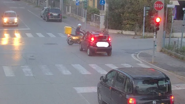 attraversamento col rosso