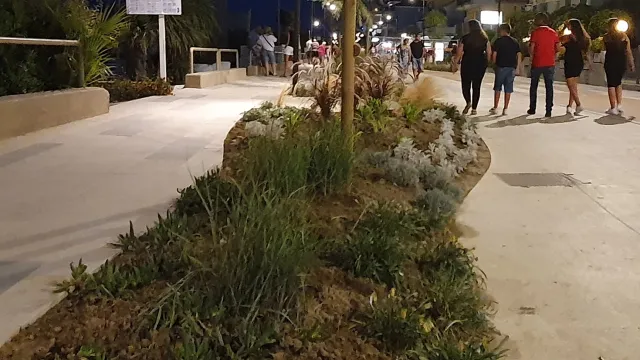 aiuola parco del mare
