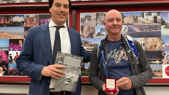 L’incontro a Palazzo Garampi tra l’Assessore Bragagni e Claude Dallaire.