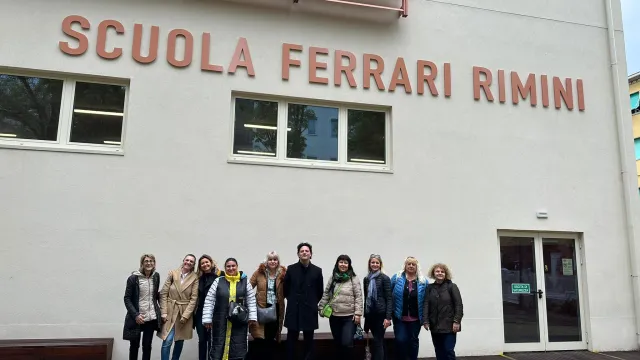 Incontro con il gruppo delle insegnanti provenienti da alcune scuole di Lovech, in Bulgaria