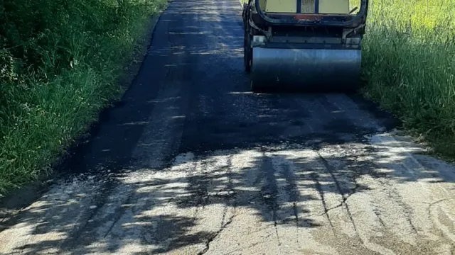 Opere di manutenzione e riasfaltatura