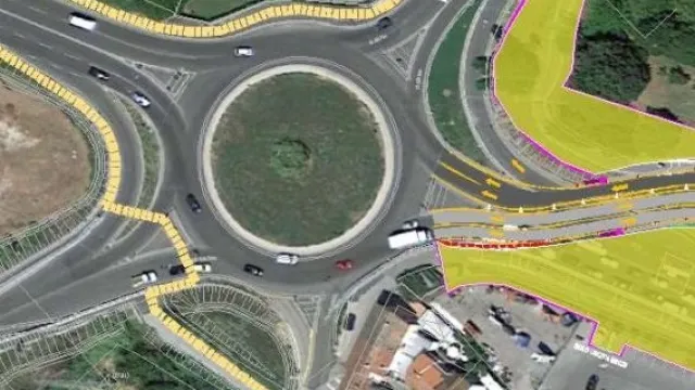 rotatoria via della fiera