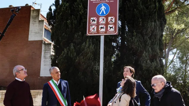 intitolazione giardino Marco Magalotti