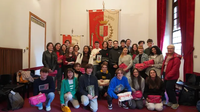 I ragazzi del Liceo “Teilhard” di Saint-Maur-des-Fossés