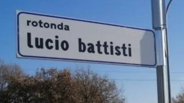 rotonda Lucio Battisti