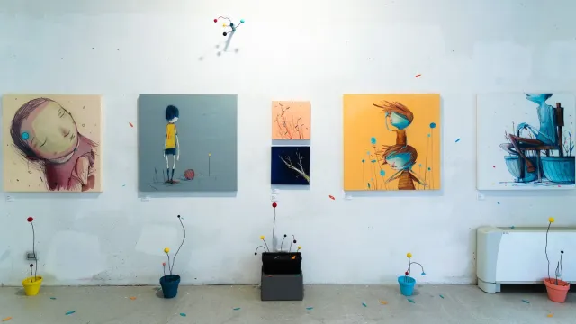 mostra segnali urbani