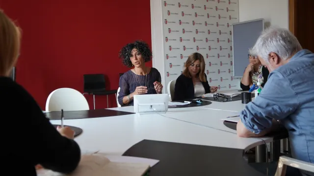 Conferenza stampa con la vicesindaca Chiara Bellini