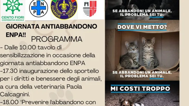 ‘Giornata anti-abbandono Enpa’ in programma sabato 1° luglio