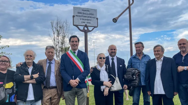 Intitolati a Bibi Ballandi i giardini del Parco del Mare