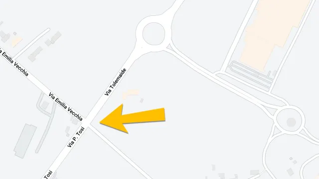 nuova rotatoria via tosi