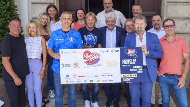 conferenza stampa partita del cuore 2023