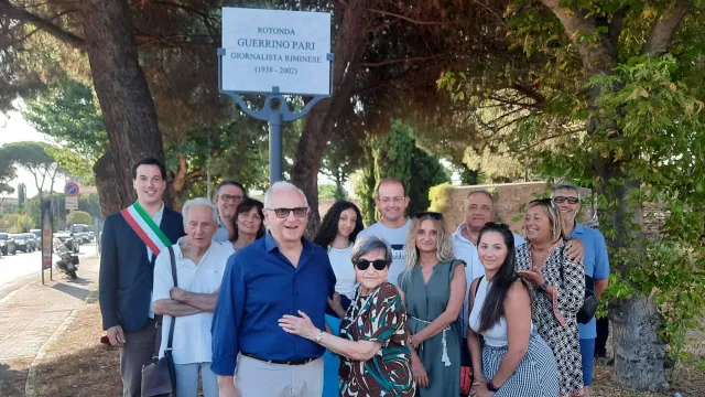 rotonda dedicata a guerrino pari