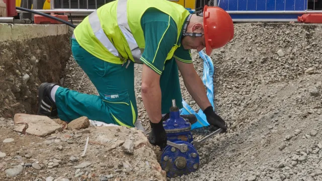 Lavori di manutenzione stradale in zona anfiteatro