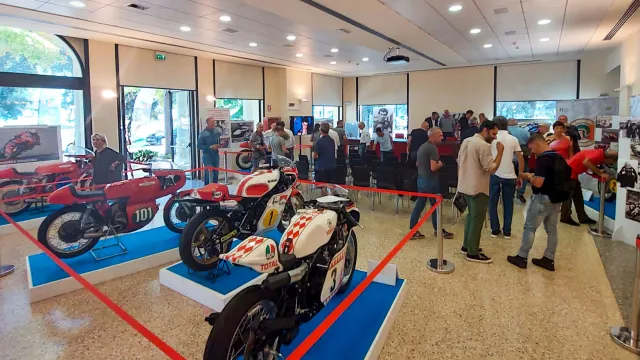mostra 'Renzo Pasolini e…I cinquant’anni d’oro del motociclismo italiano'