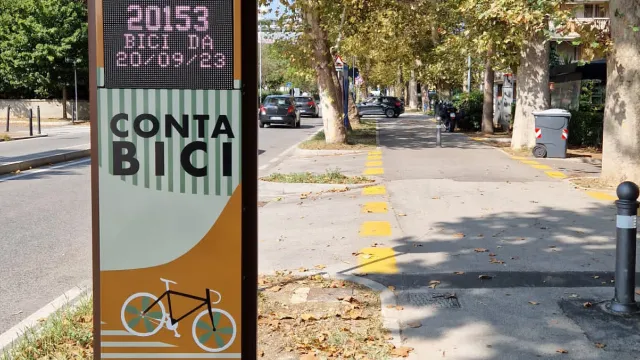 ciclabile via flaminia