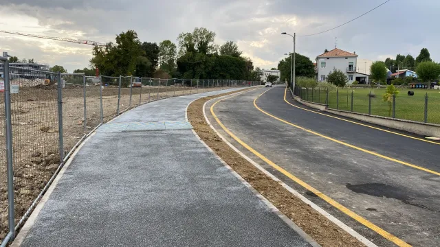 nuova pista ciclabile Viserba