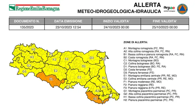 allerta 135/2023