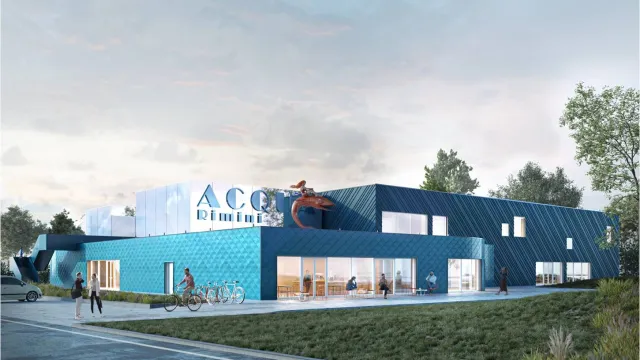 rendering esterno piscina