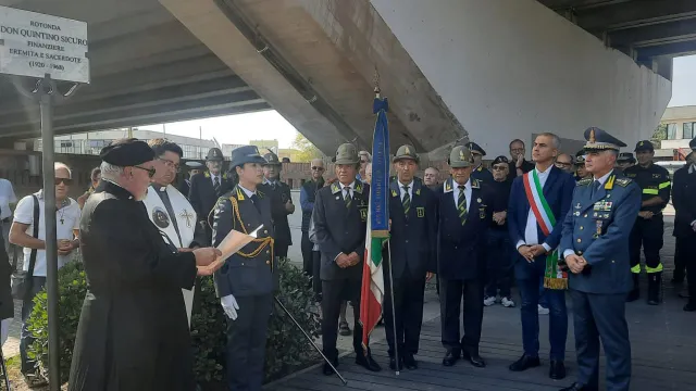 intitolazione rotatoria a don quintino sicuro