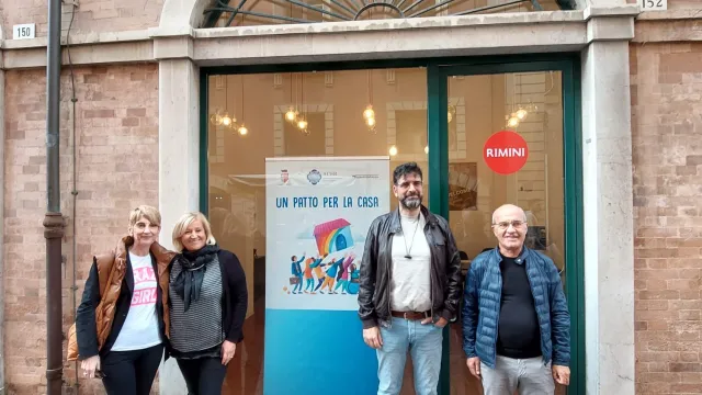 portello informativo dell’Agenzia per la locazione