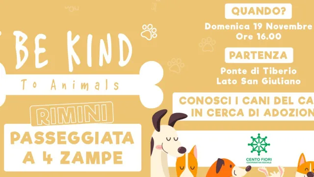 passeggiata a 4 zampe