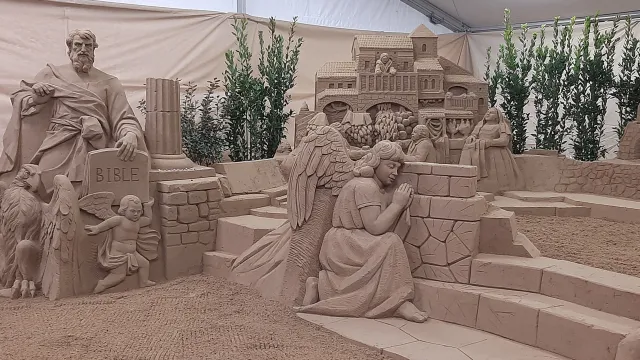 presepe di sabbia