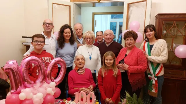 Alda Maggi festeggia il secolo di vita