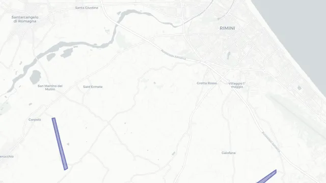 Mappa Via TaVernelle e Via San Salvatore