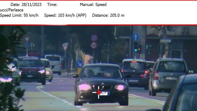 violazione alta velocità
