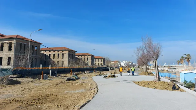 Cantiere del Parco del Mare di Bellariva