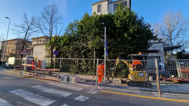 Lavori rotatoria Tripoli