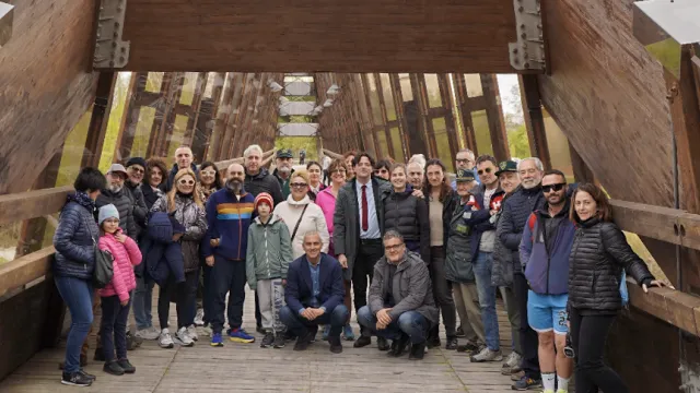 riapertura ponte degli scout