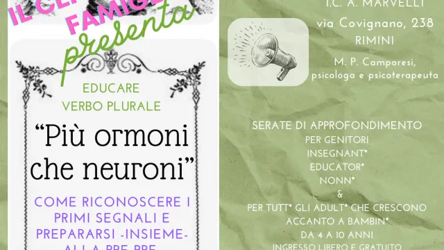 "Educare Verbo Plurale": mercoledì 20 marzo gran finale