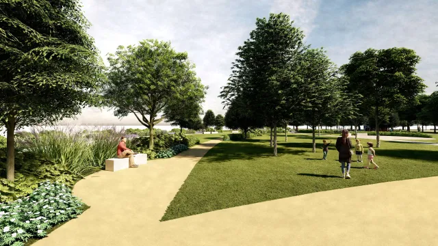 progetto di riqualificazione del Parco don Tonino Bello