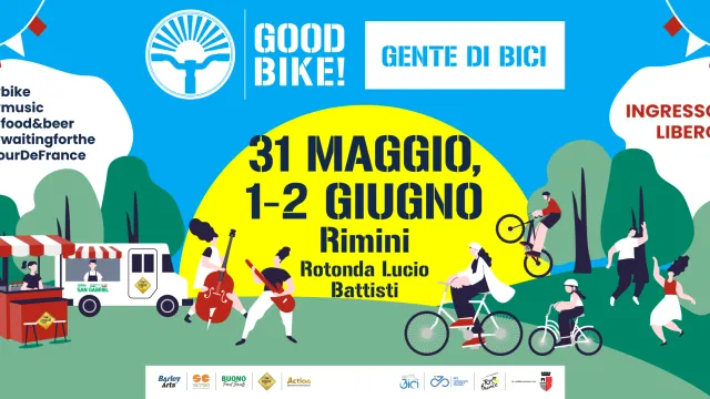 Farà tappa a Rimini "Good bike! gente di bici"