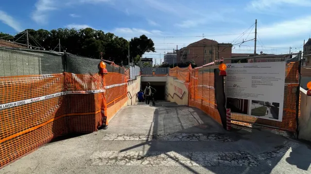 sottopasso del grattacielo