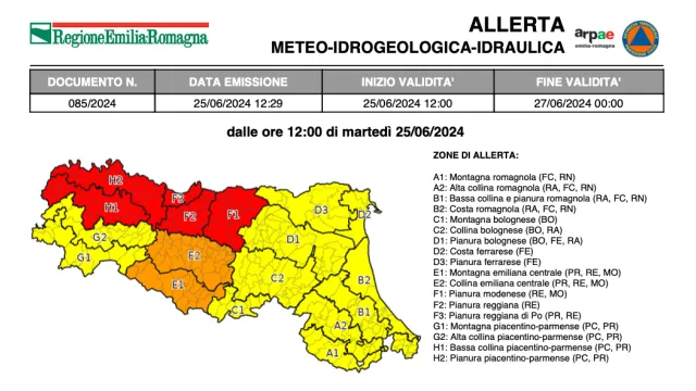 allerta 85/2024