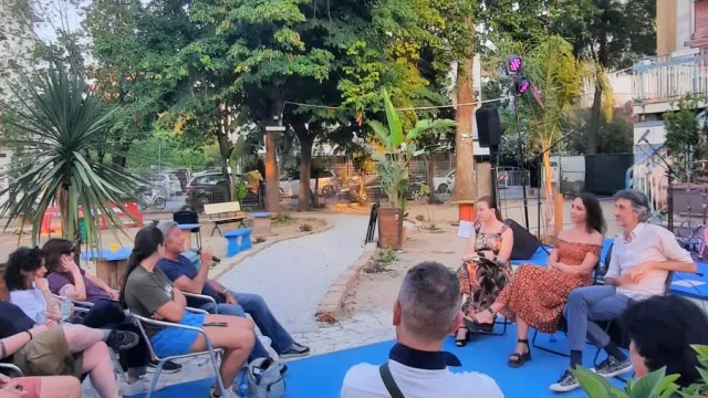 spazio verde dell’hotel delle Nazioni