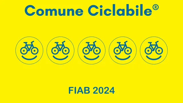 Bandiera gialla FIAB - Città a misura di biciletta